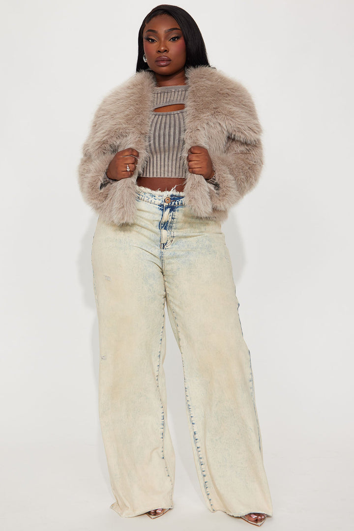 Zara | Faux Fur Jacket