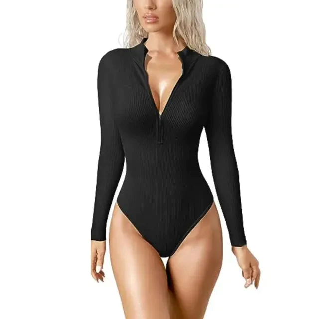Harper™ Waist Zip-Up Bodysuit