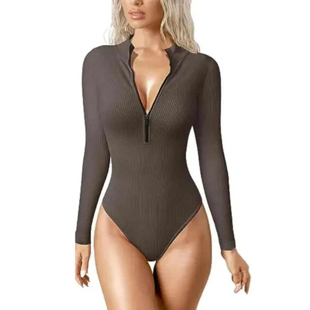 Harper™ Waist Zip-Up Bodysuit