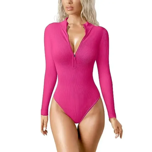 Harper™ Waist Zip-Up Bodysuit