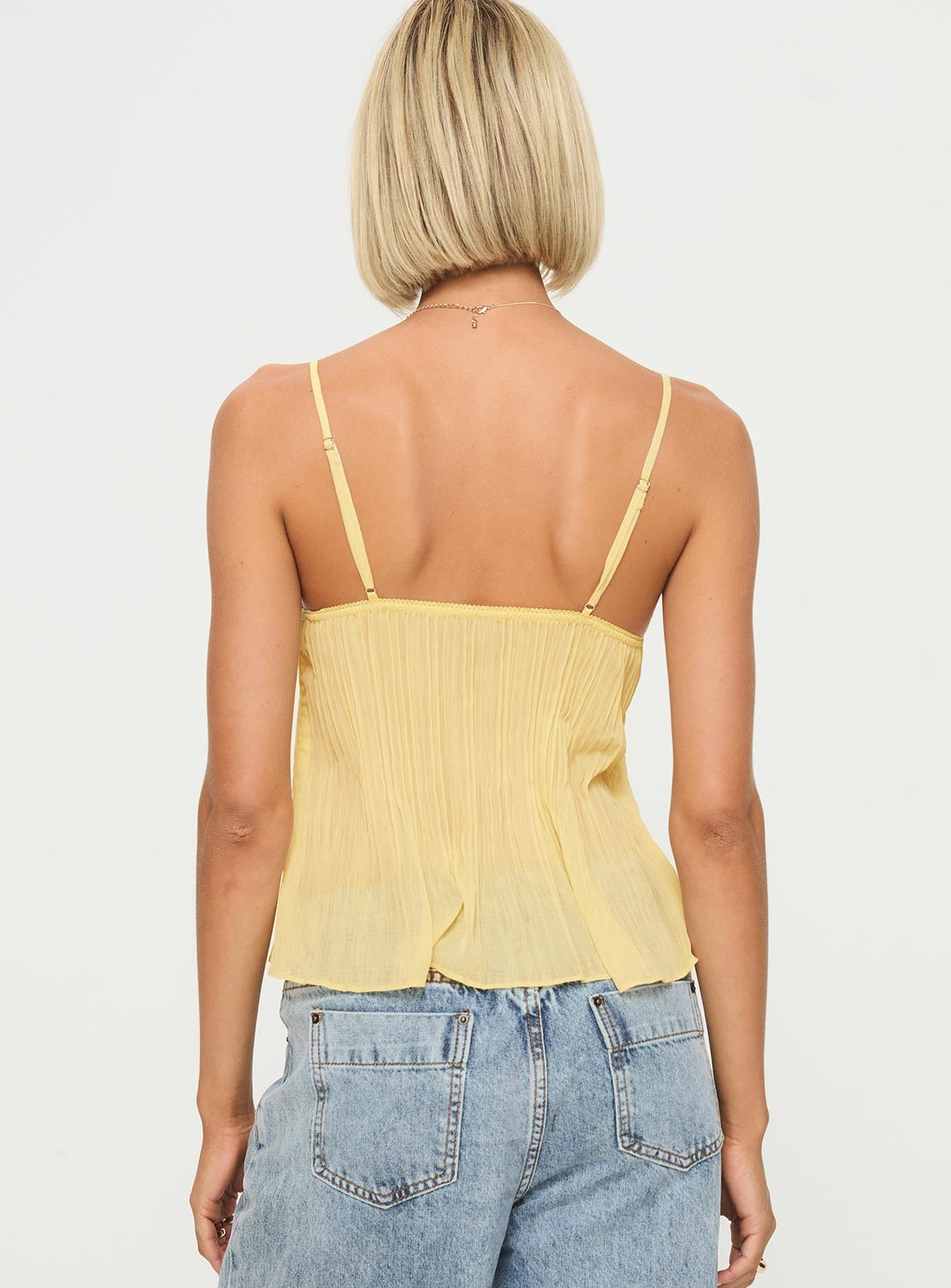 Camilla™️ | Mesh Princess Lemon Top
