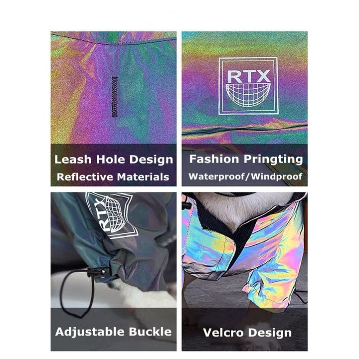 CVPSULE™ | Reflective Night Walk Safety Rain Phantom Jacket