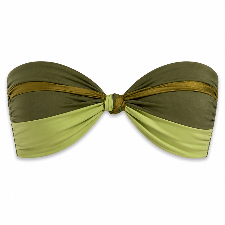 BORA | KNOTTED BANDEAU TOP