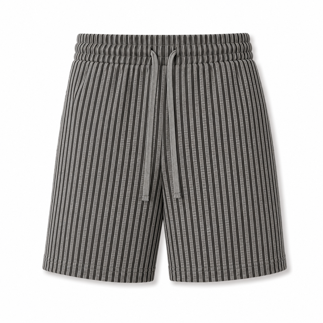 CAPRI | RIBBED STRIPED SWIM SHORTS