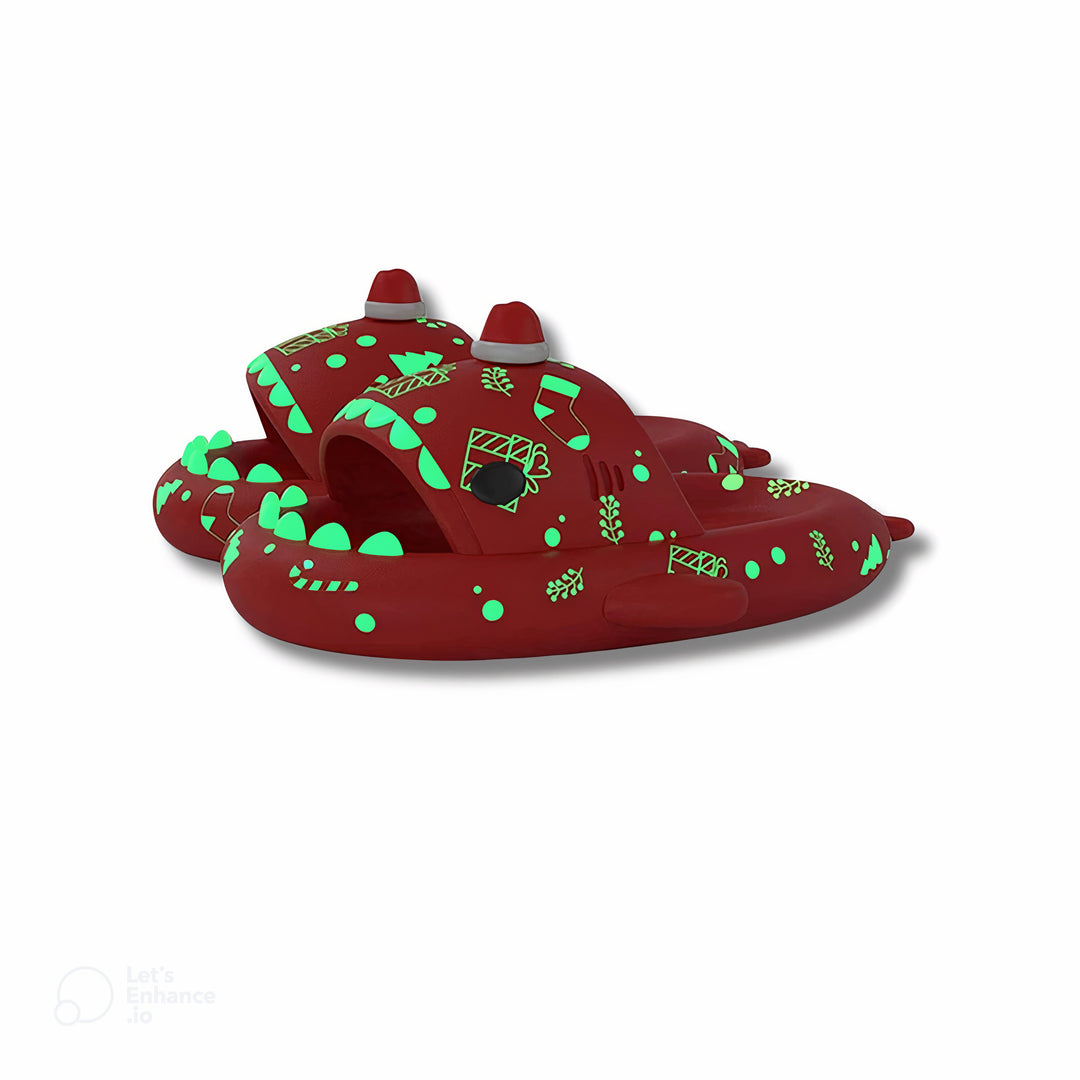 Sharky™ | Glow-in-Dark Shark Limited Edition Christmas  Slides