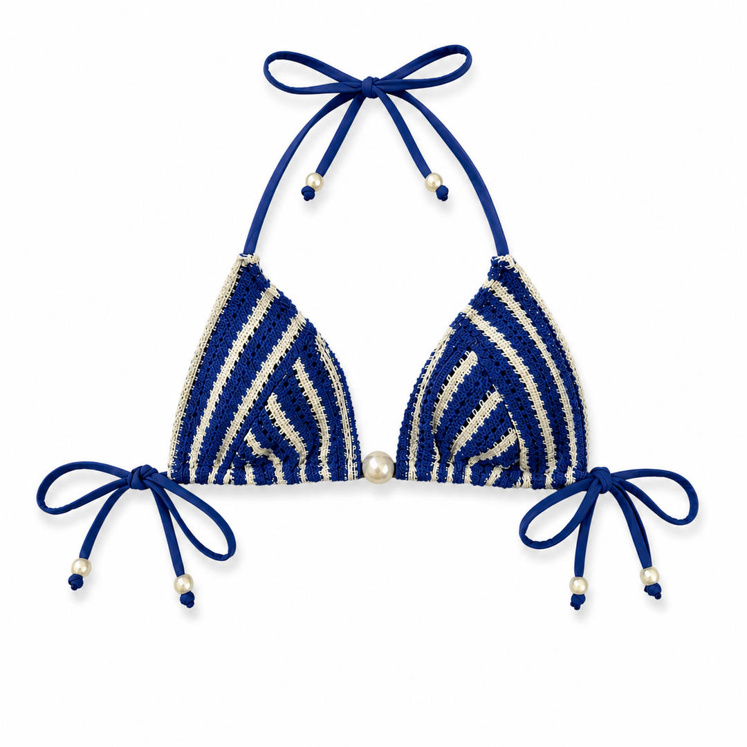 GINEVRA | TRIANGLE PLUNGE BIKINI TOP