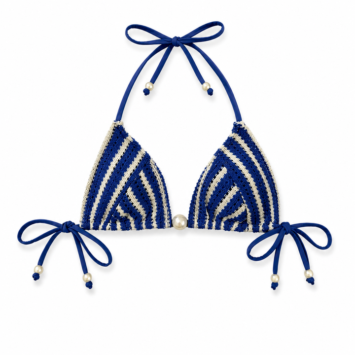 GINEVRA | TRIANGLE PLUNGE BIKINI TOP