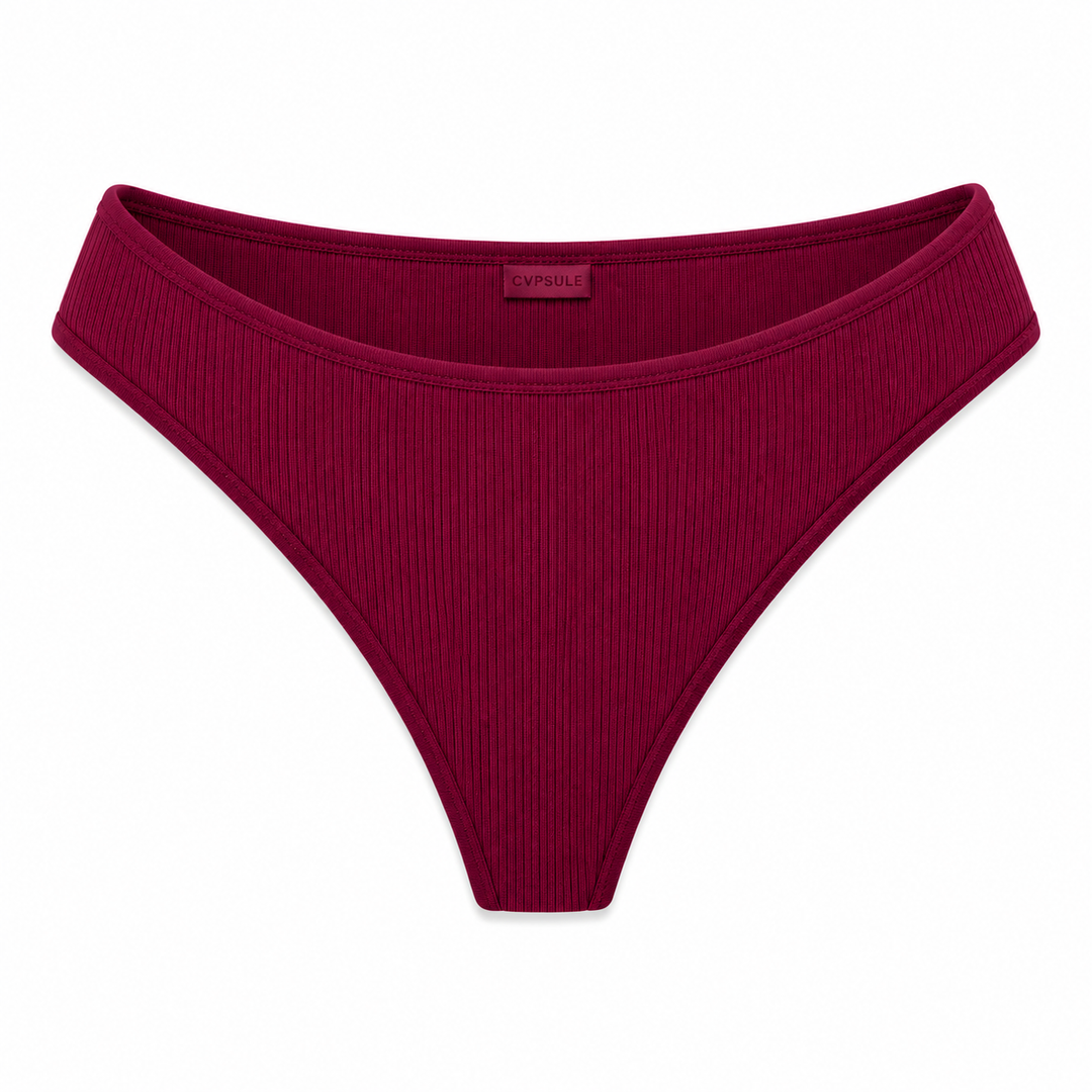 CVPSULE | SEAMLESS RIBBED KNIT SLIPS
