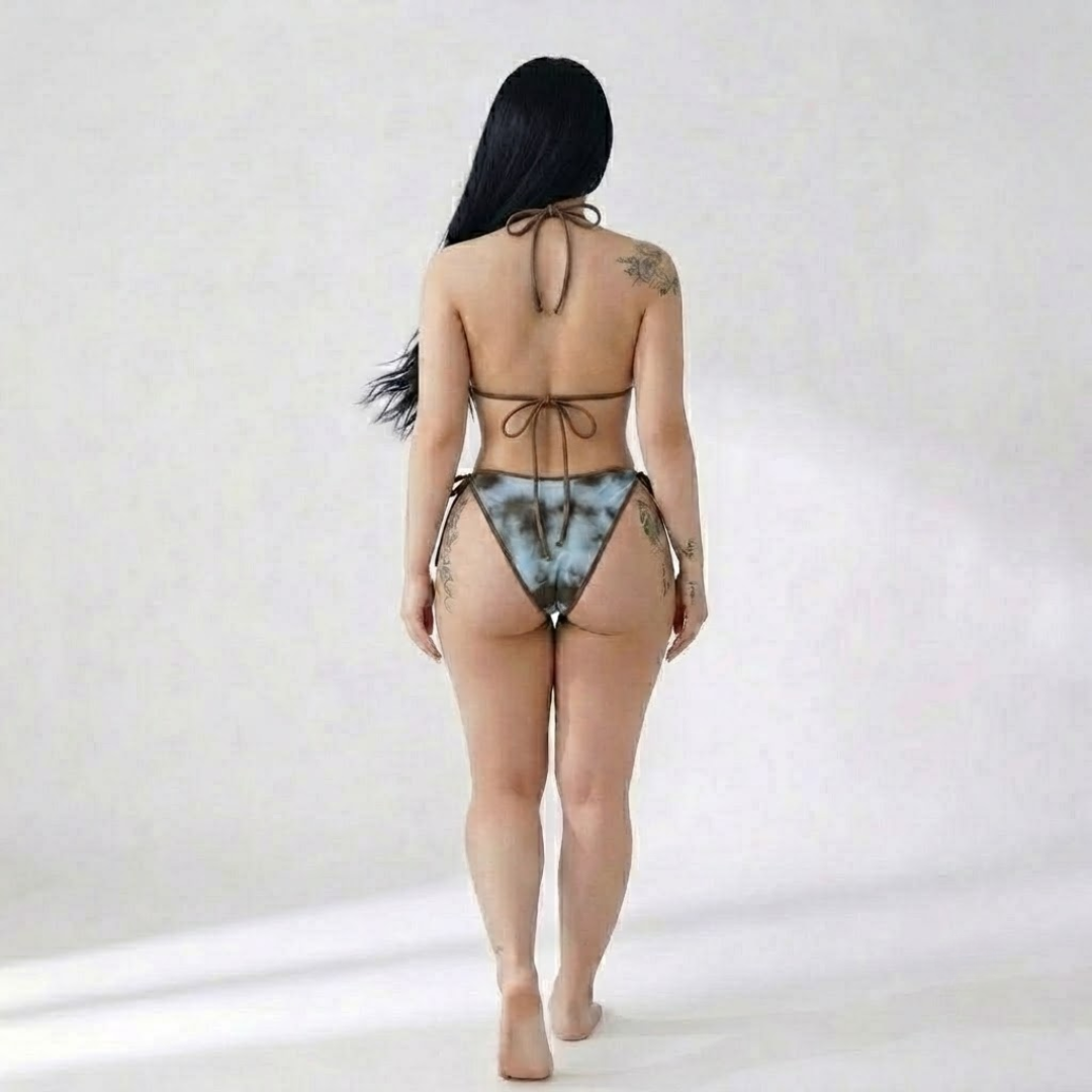 SKY | TIE-SIDE TANGA BOTTOM