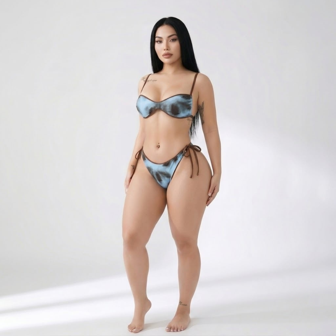 SKY | TIE-SIDE TANGA BOTTOM