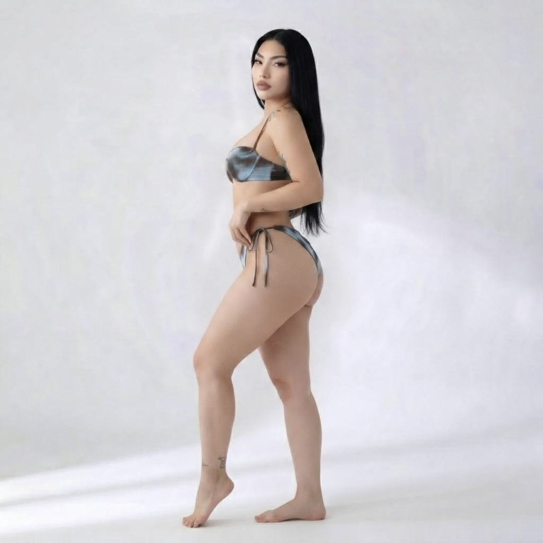 SKY | TIE-SIDE TANGA BOTTOM