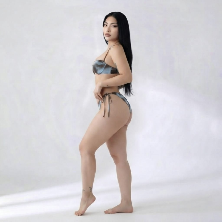 SKY | TIE-SIDE TANGA BOTTOM