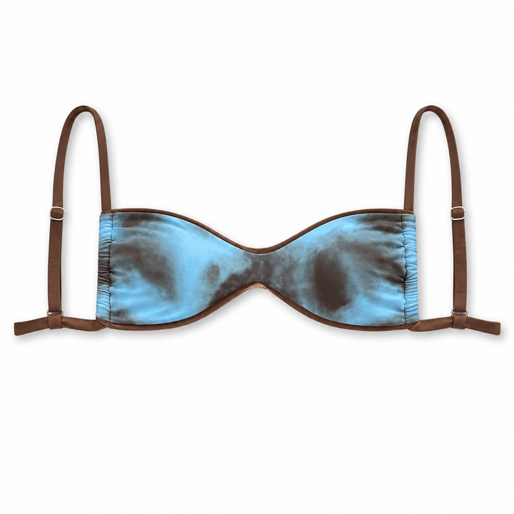 SKY | TIE-SIDE BIKINI TOP