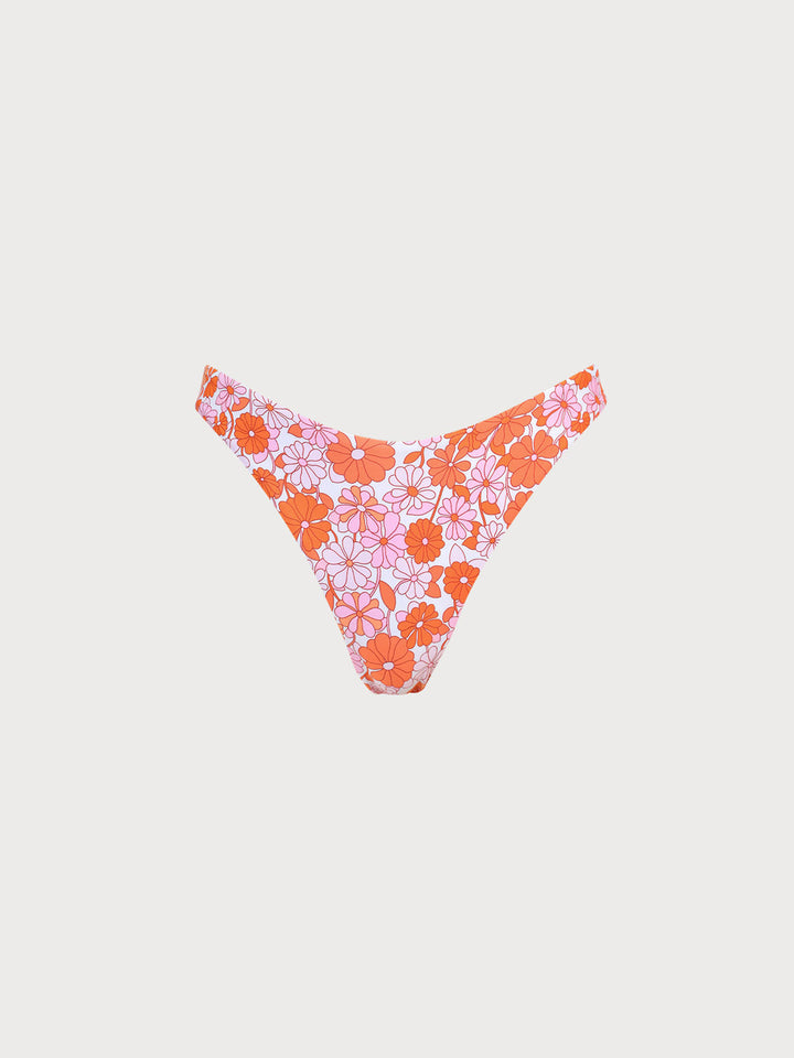Kamala™️ | Low Waisted Floral Bikini Bottom