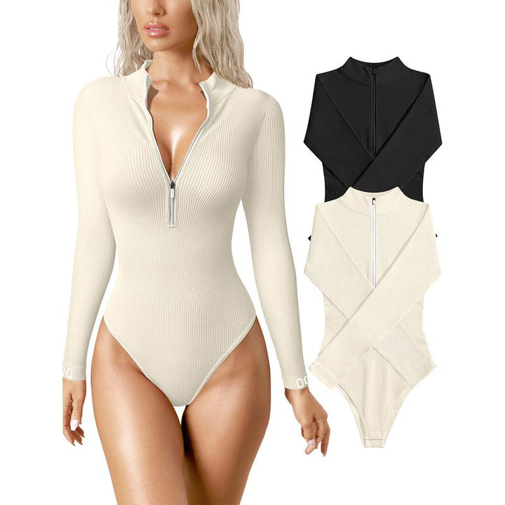 Harper™ Waist Zip-Up Bodysuit