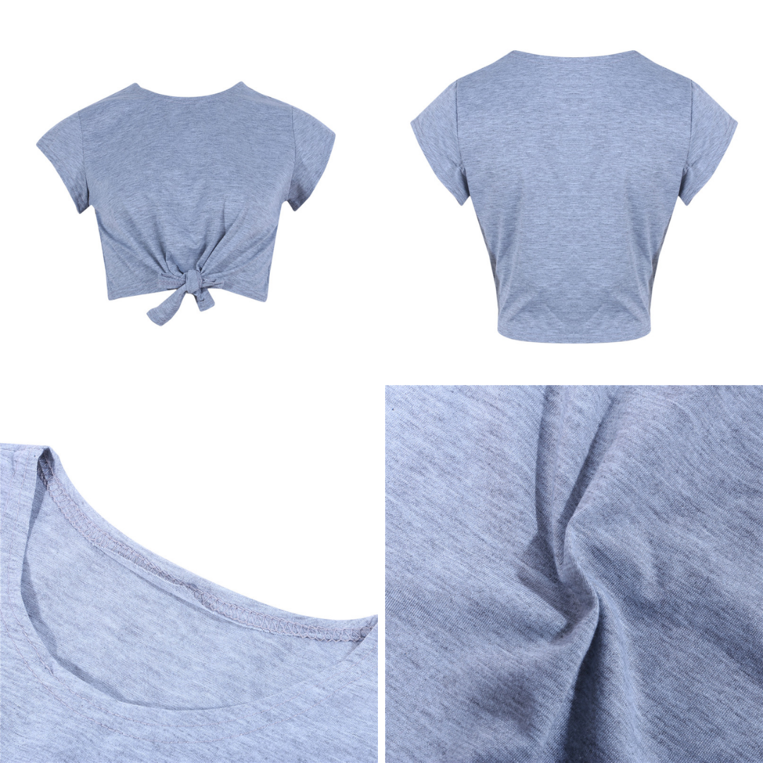 Damsco | Floria™ Geknoopte Top