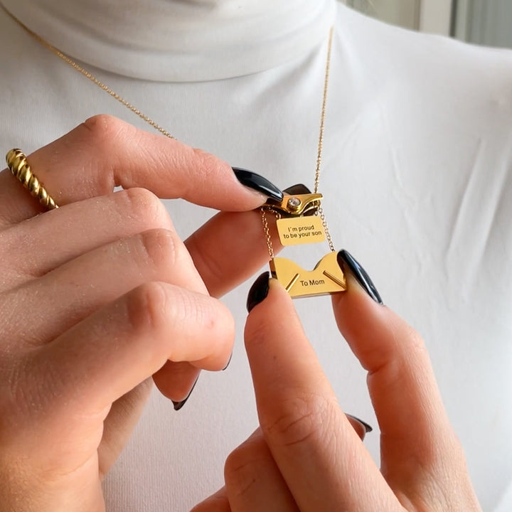 Mama's Geheime Boodschap Ketting