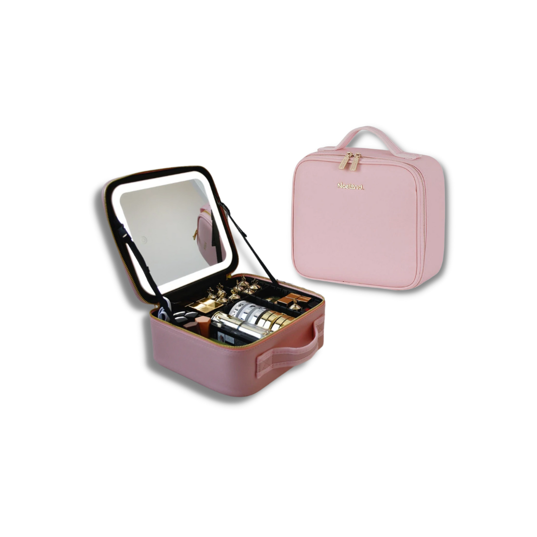 GlamBag™ - Make Up Reistas met LED verlichting