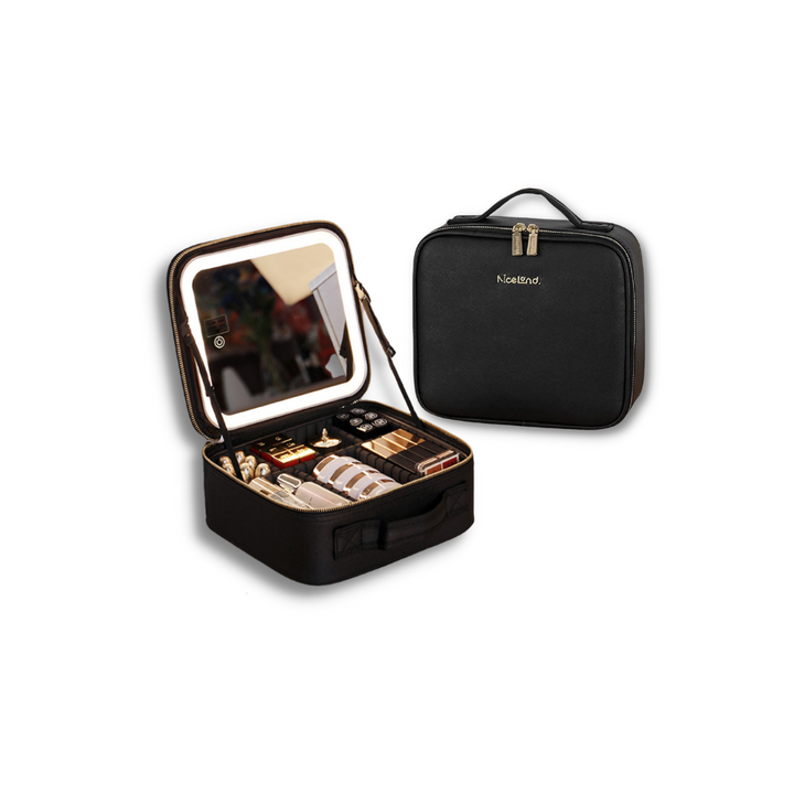 GlamBag™ - Make Up Reistas met LED verlichting