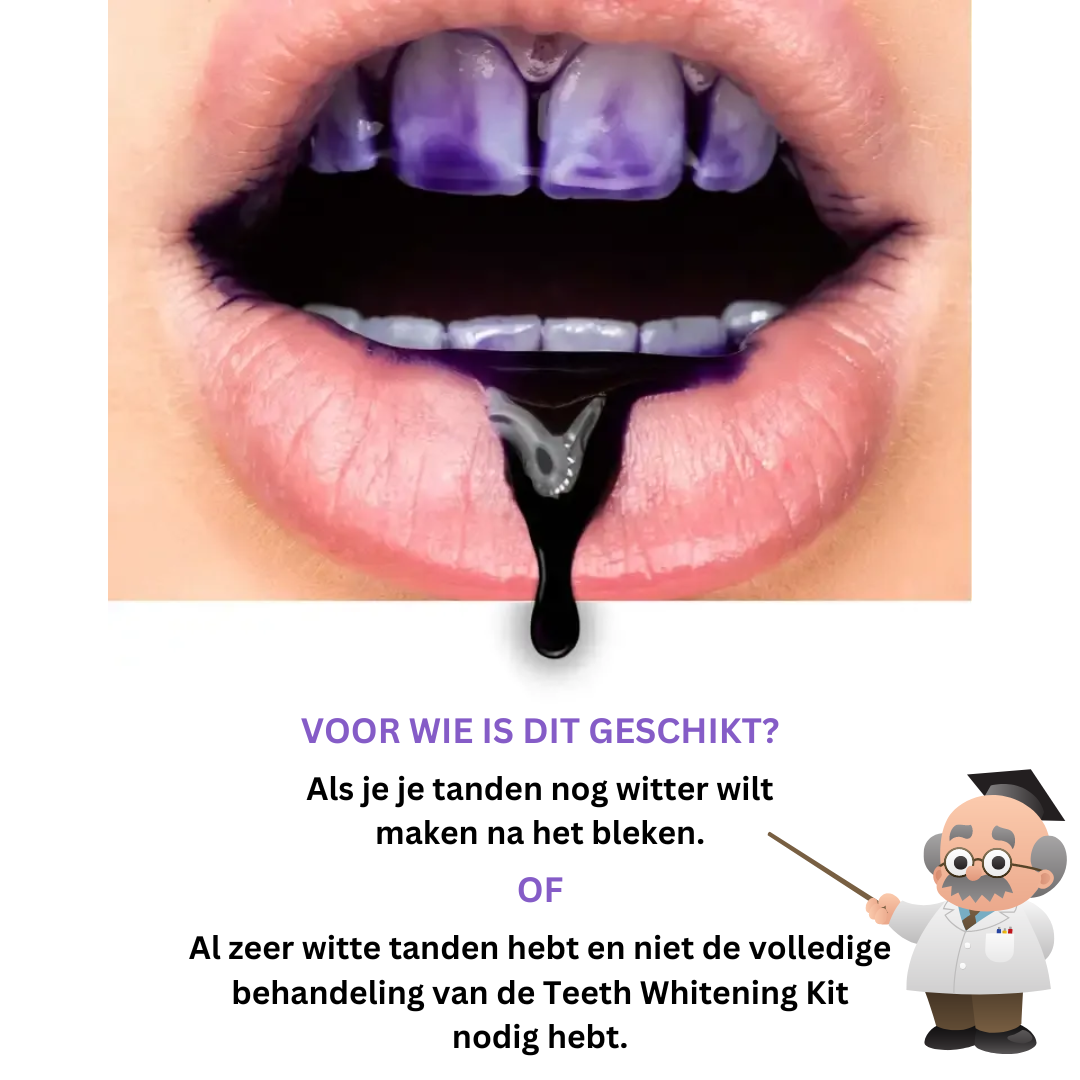 SMYLIE™ V34 KLEURCORRECTIE TANDPASTA (2e VOOR DE HALVE PRIJS)