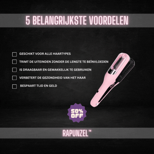 Rapunzel™ Haar Trimmer Zeg Vaarwel tegen Gespleten Haarpunten