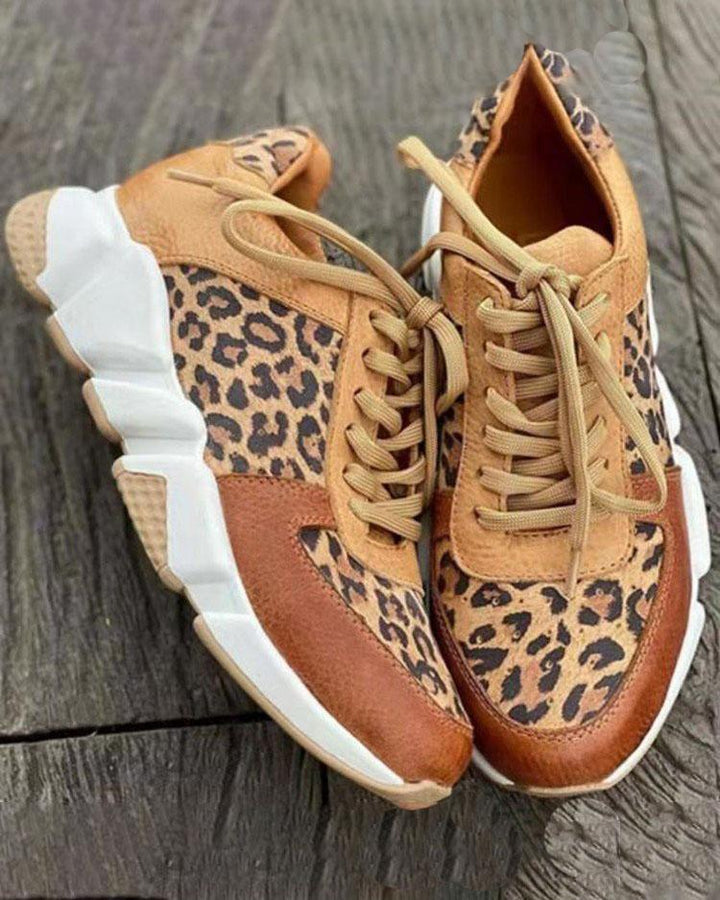 WildCat™ | Luxe Luipaard Sneakers