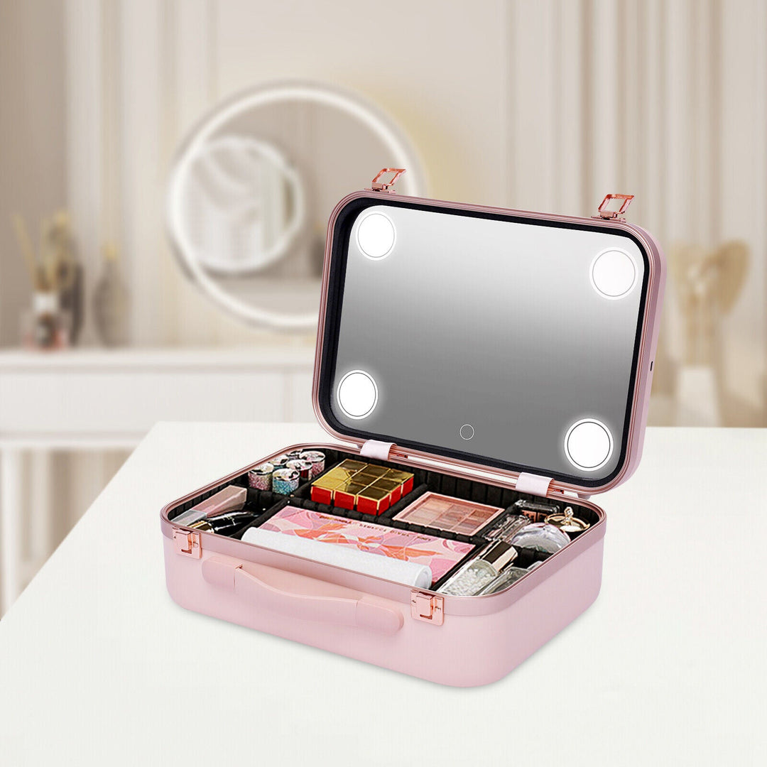 GlamBag™ - Make Up Reistas met LED verlichting